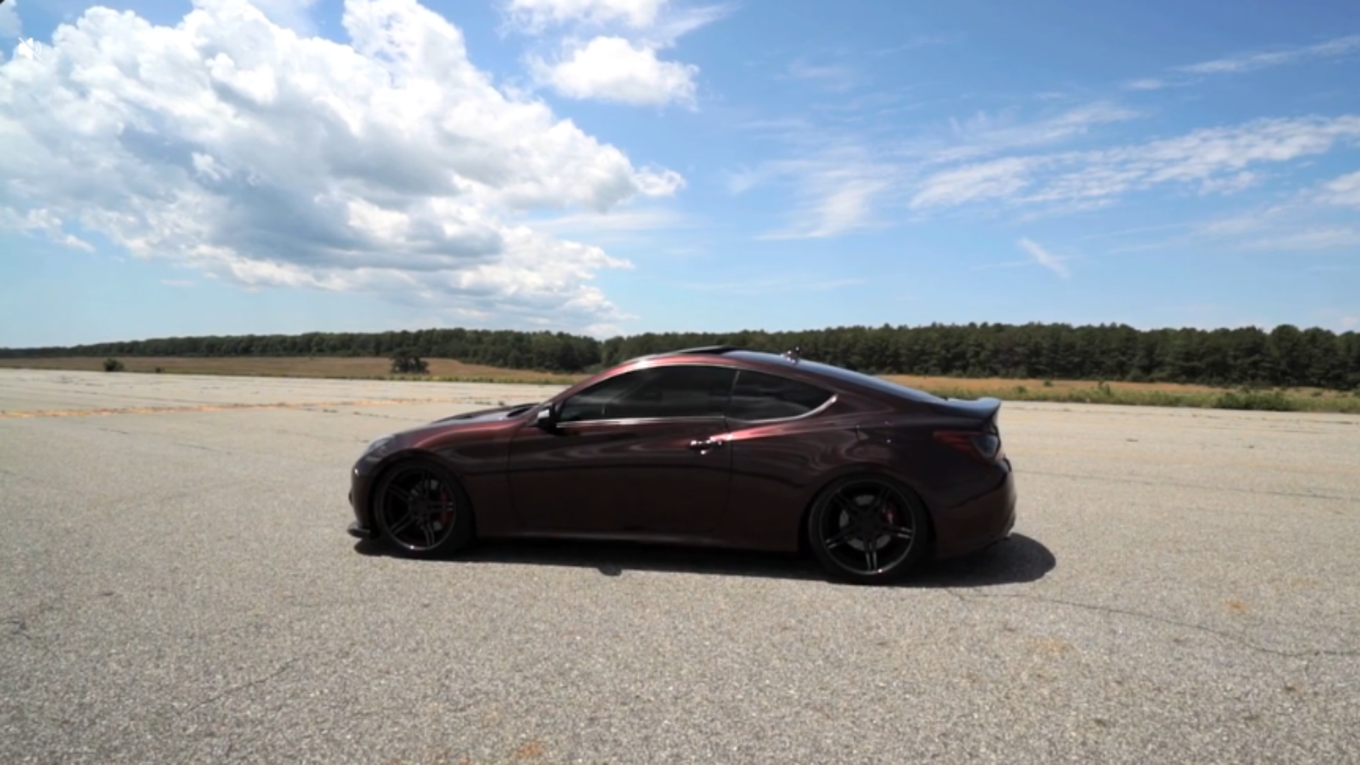Blackrose Genesis Coupe custom car build