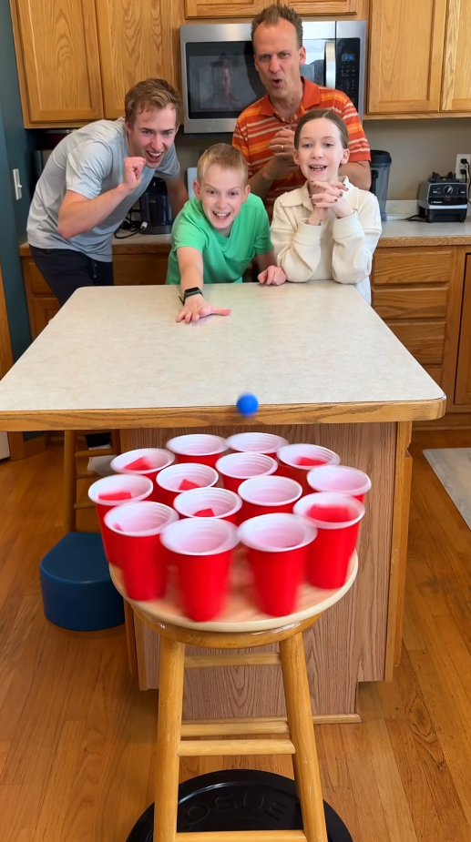 The unexpected moment behind this simple cup game