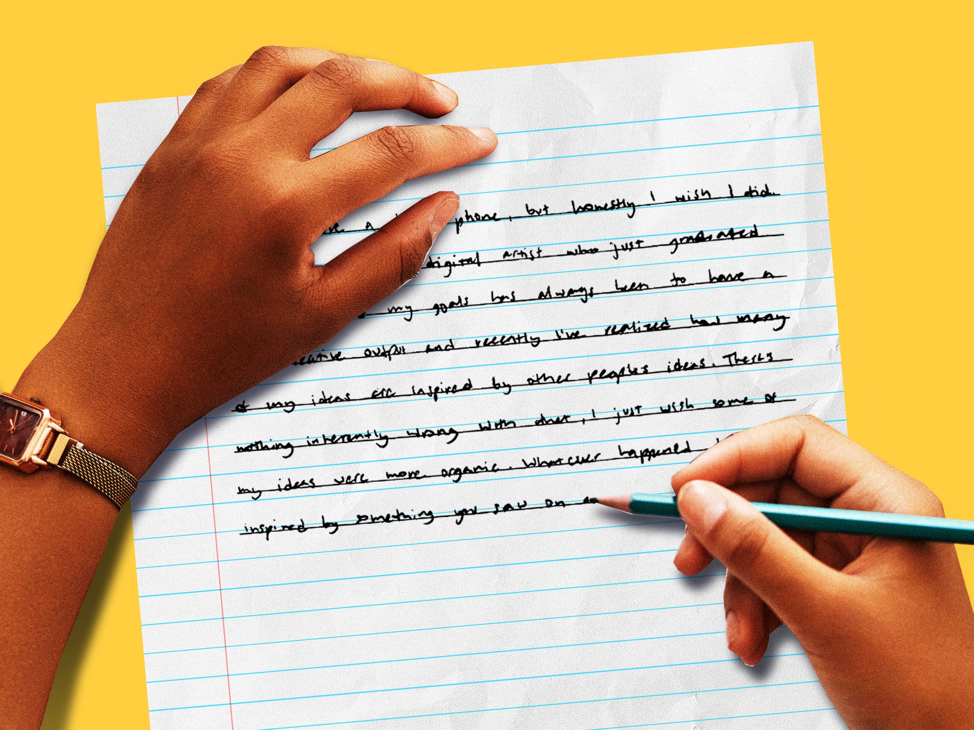 This startup added a new job app requirement for interns: handwritten ...