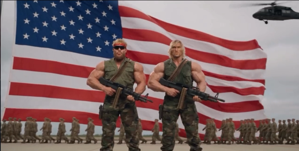 Send in Jake and Logan Paul!: AI bald-eagle Trump sends influencer ...