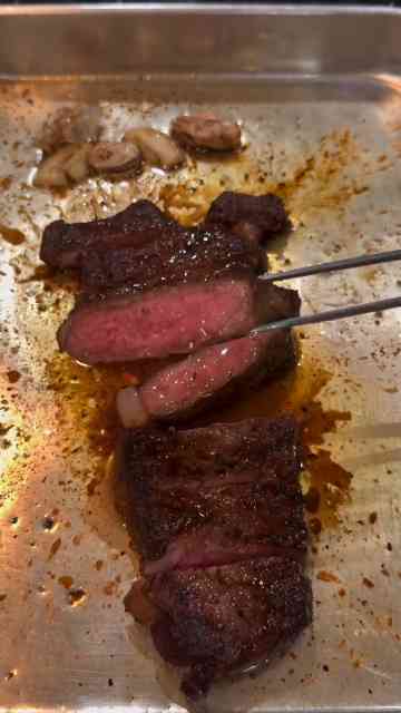 Perfect pan seared steak and mashed potatoes