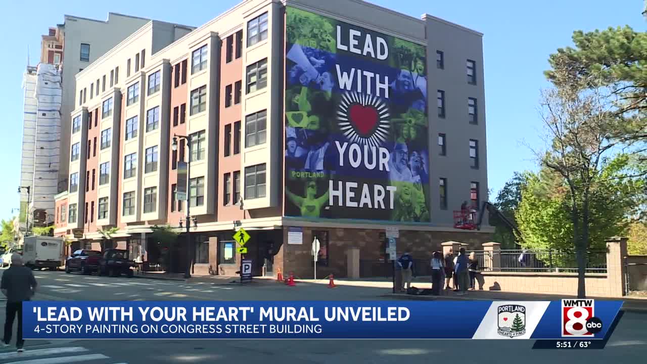 Portland mural celebrates Maine’s pro soccer team and its fans