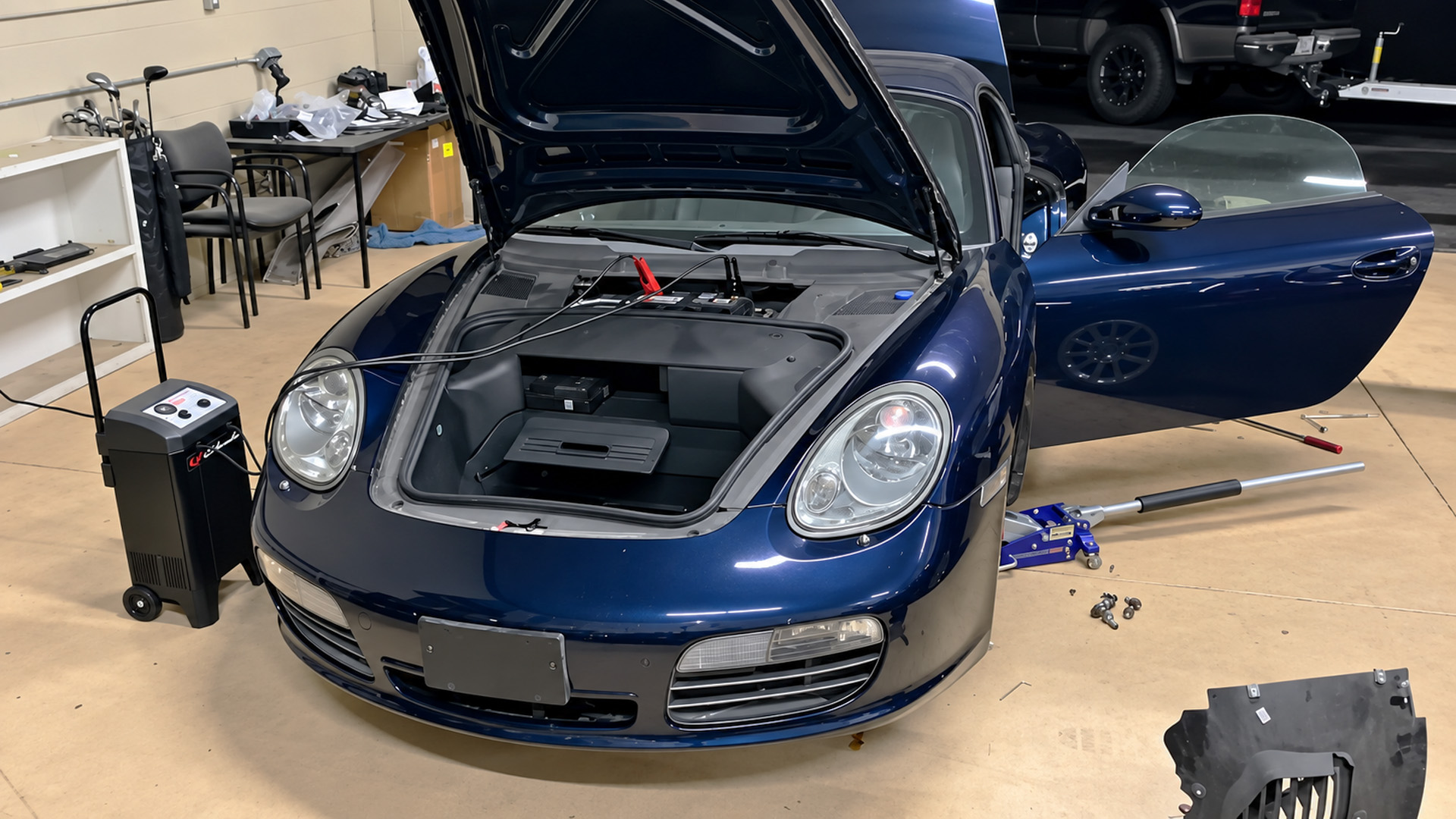 Budget Porsche salvage auction rescue and restoration