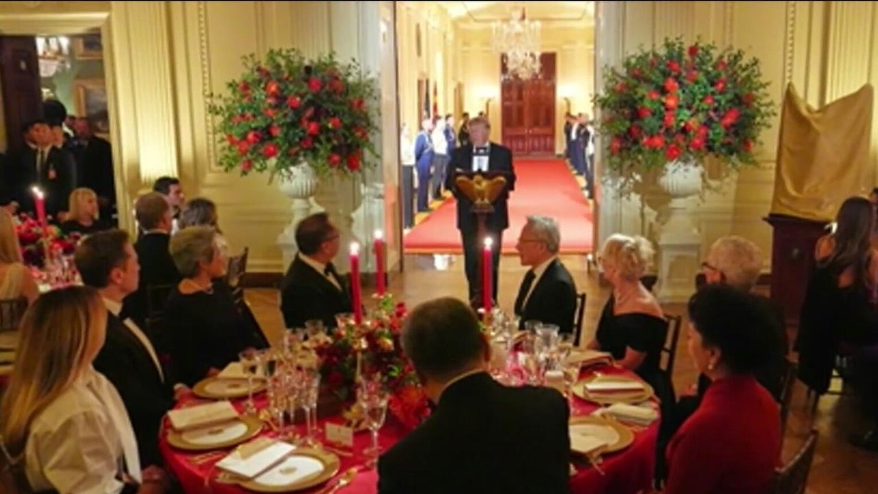 Trump hosts Chinese leader in extravagant state dinner
