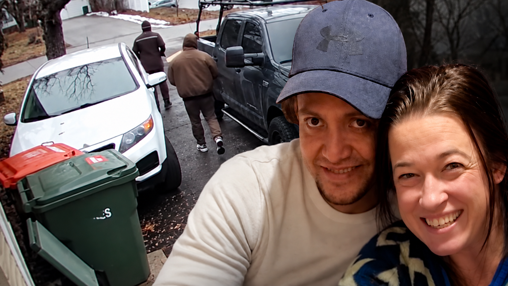 Fake delivery turned into violent home invasion CCTV