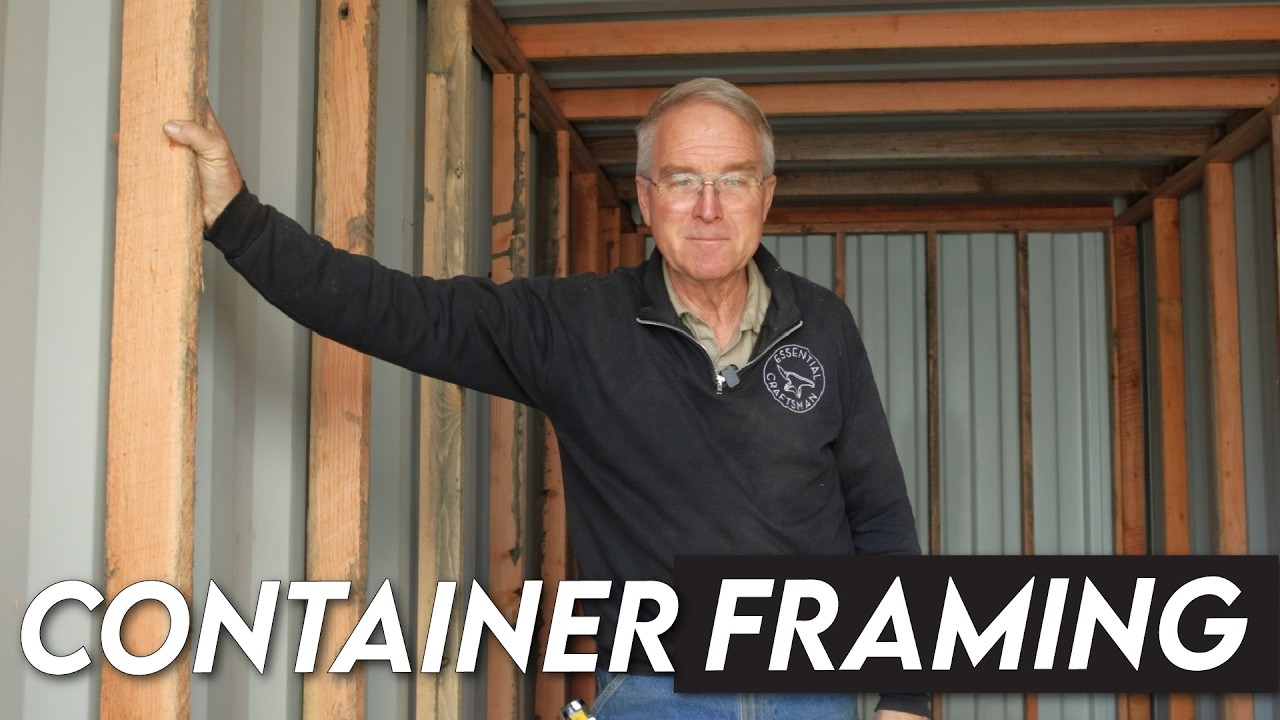 8 months later, this shipping container is finally becoming an office