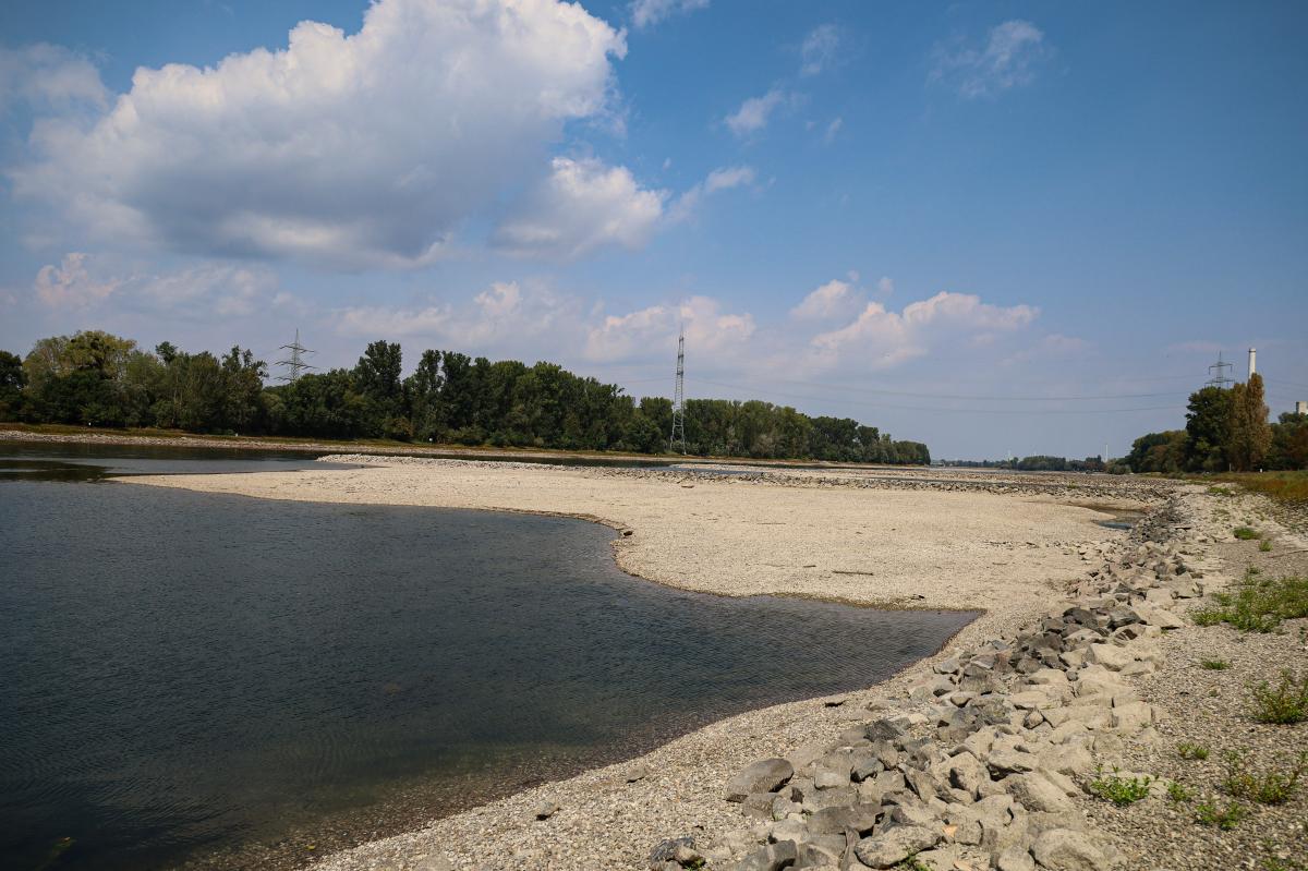 Rhein-Pegelstand erreicht Rekordtief: Schifffahrt seit Monaten stark ...