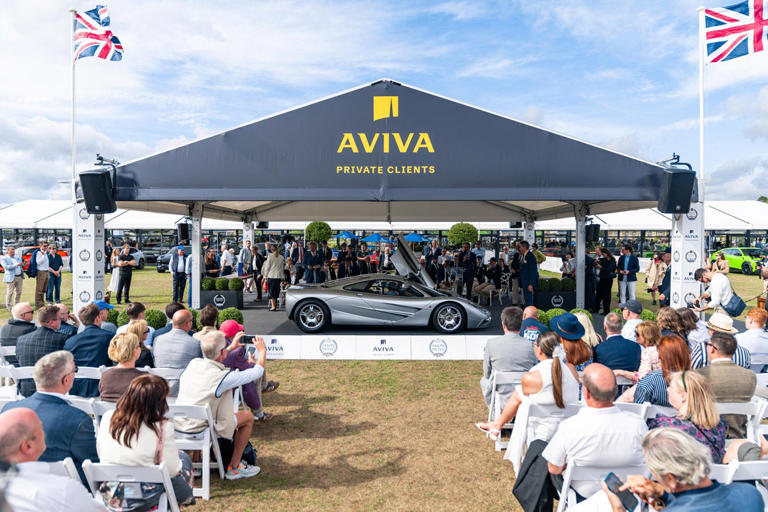 Lamborghini Miura and McLaren F1 share best of show in Salon Privé first