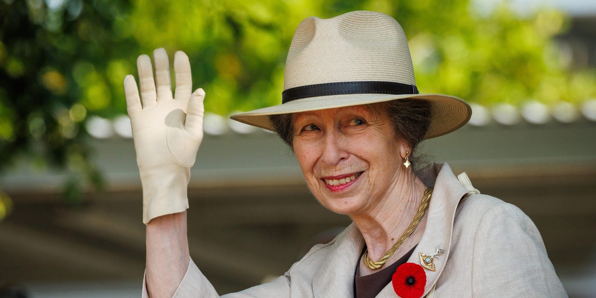 'Right up her street': Princess Anne celebrates 50 year milestone ...