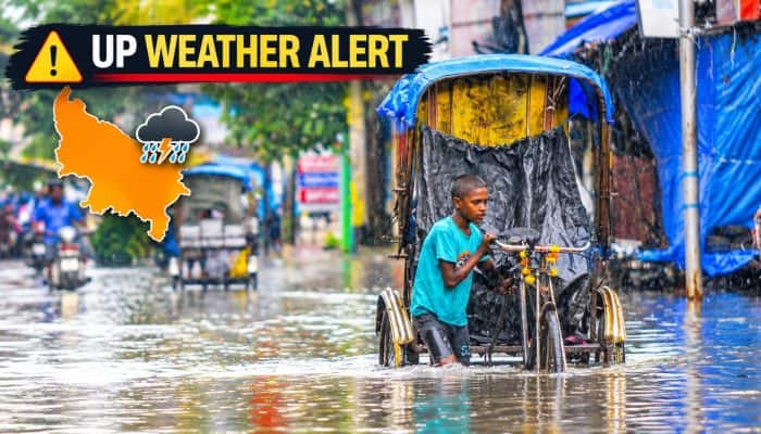 UP weather alert: Orange warning issued for 17 districts as heavy rain ...