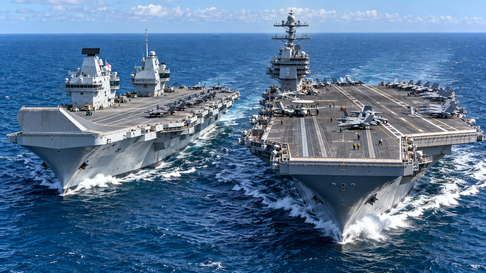 Diesel vs nuclear aircraft carriers