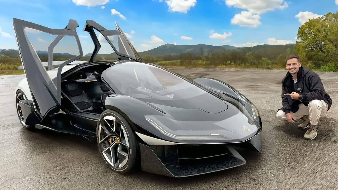 This Lotus concept looks like the bodywork learned to move