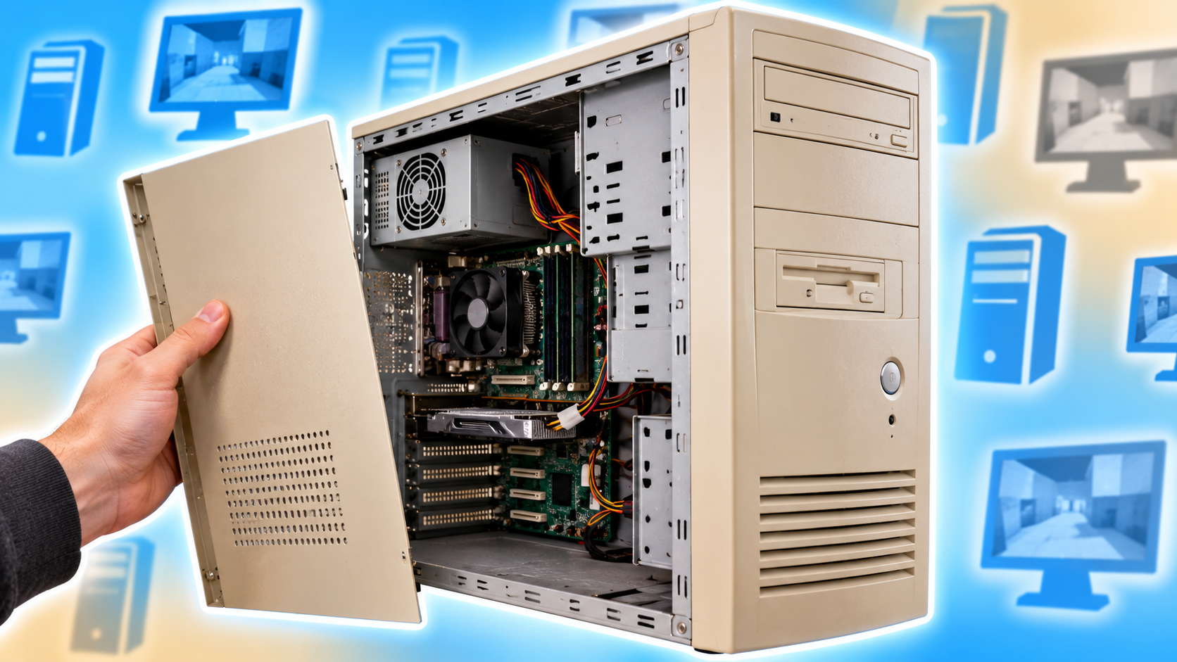 Gaming on the cs_office computer - Rebuilding a Counter-Strike PC