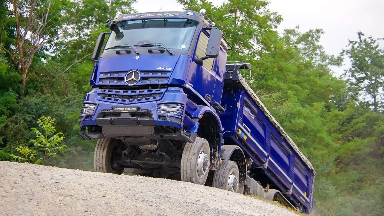 Mercedes sends its toughest Arocs 8x8, Unimog and Atego trucks where ...