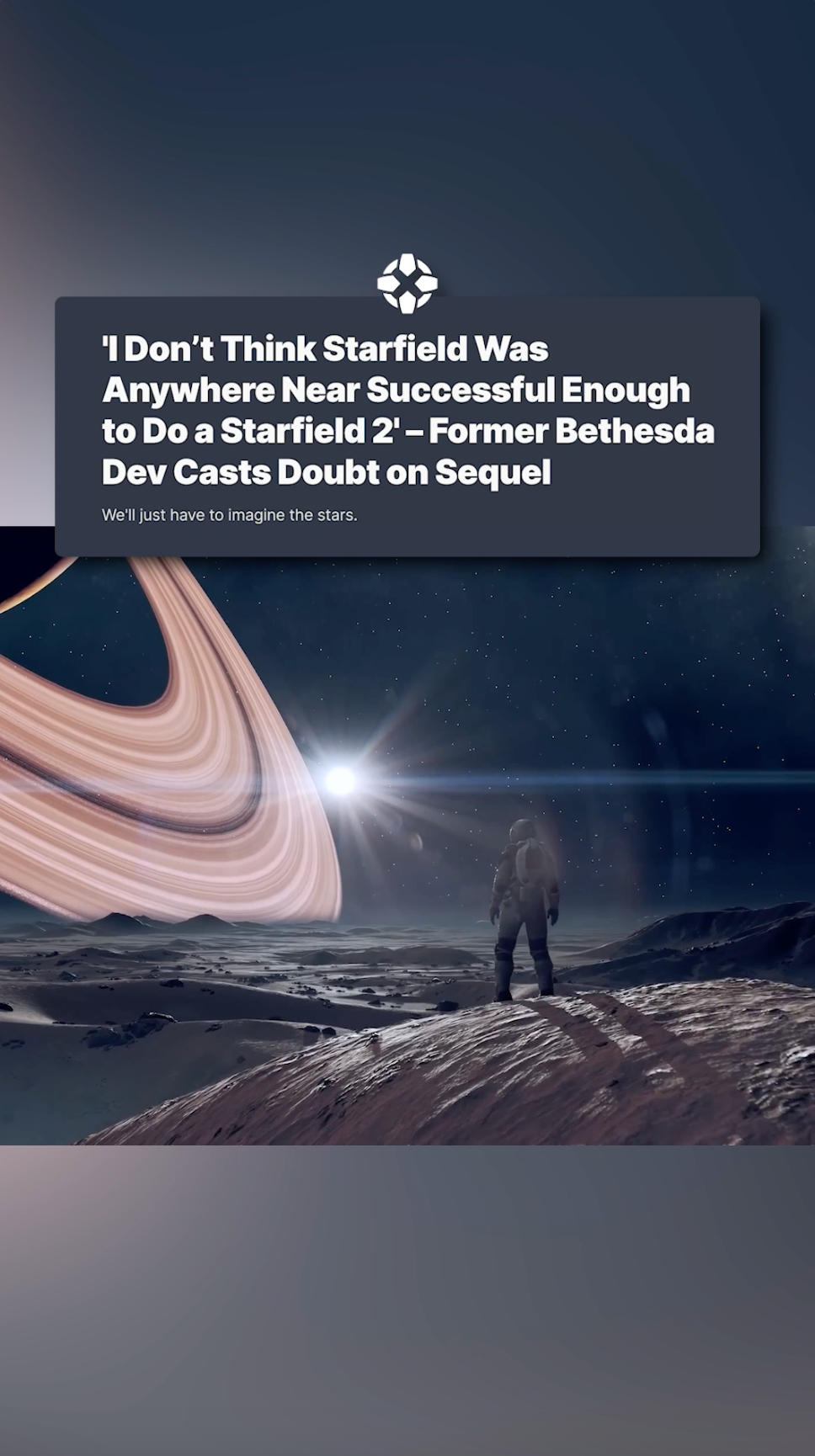 Starfield DLC is coming, but don't expect Starfield 2