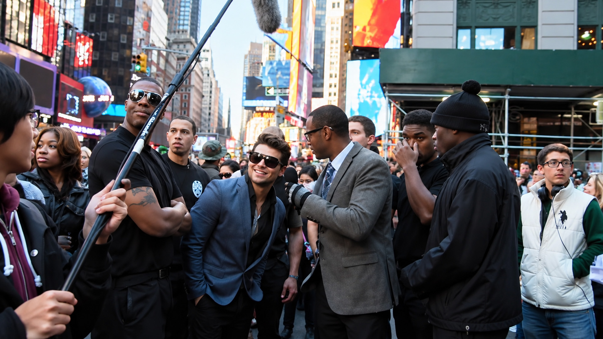 Fake Zac Efron creates a celebrity scene in New York