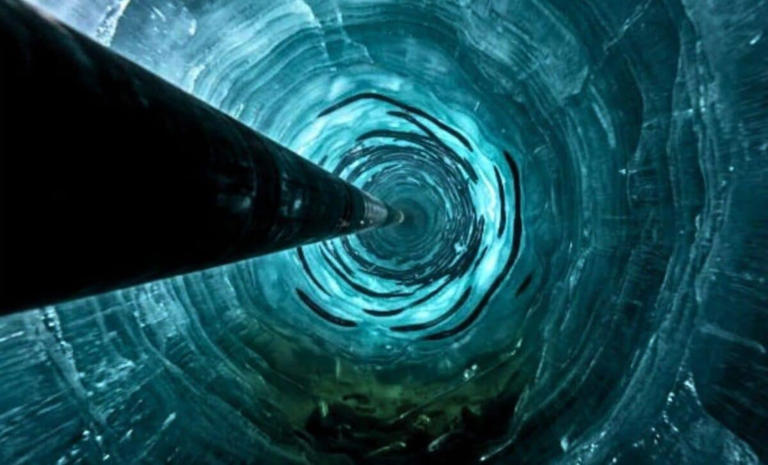 China drilled through 3,413 meters of Antarctic ice and opened a ...