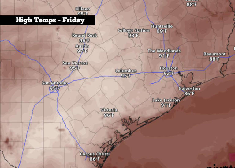 Major weather pattern shift aims for South Texas next week. Here's what ...