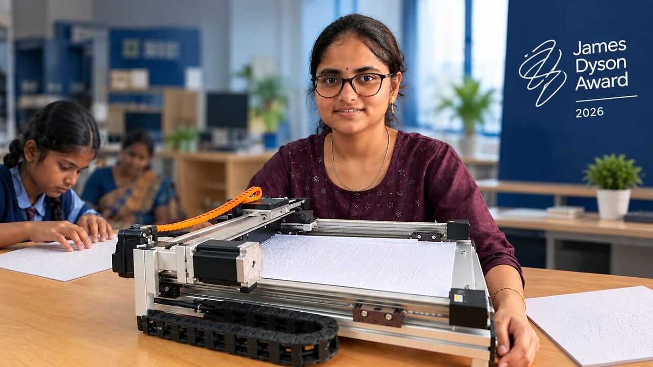 James Dyson Award 2026: How a school visit inspired Himaja Lingampalli ...