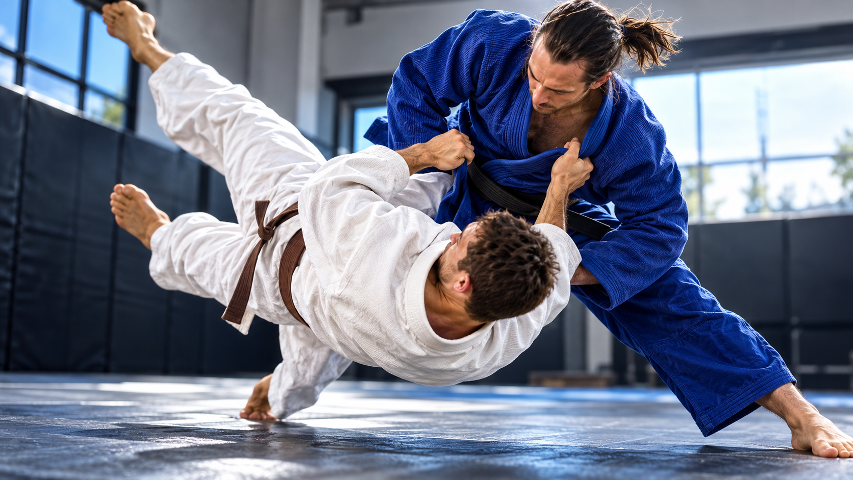 BJJ vs judo - Real sparring