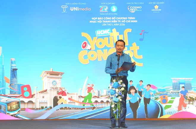 Lần đầu TP.HCM tổ chức chương trình nhạc hội thanh niên - HCMC Youth Concert