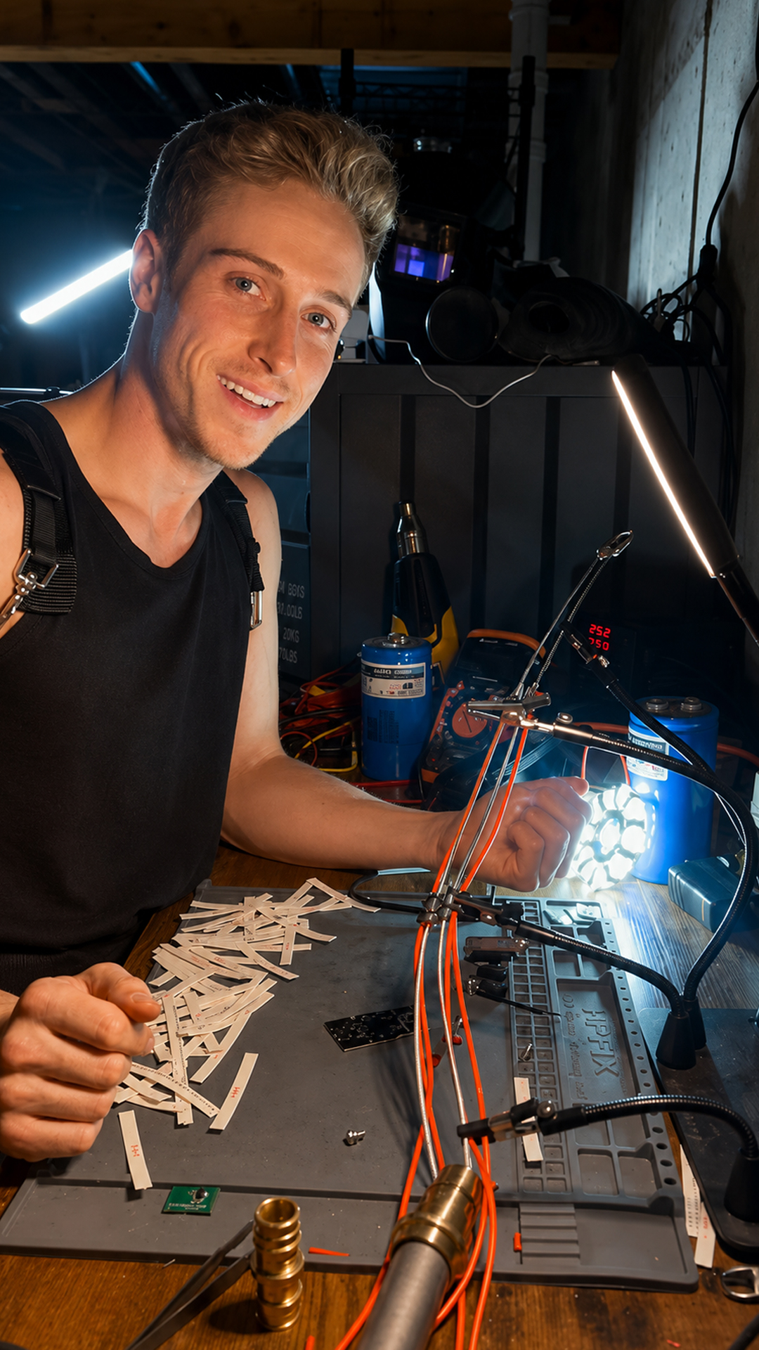 Building a functional Batman electric whip via high-voltage engineering