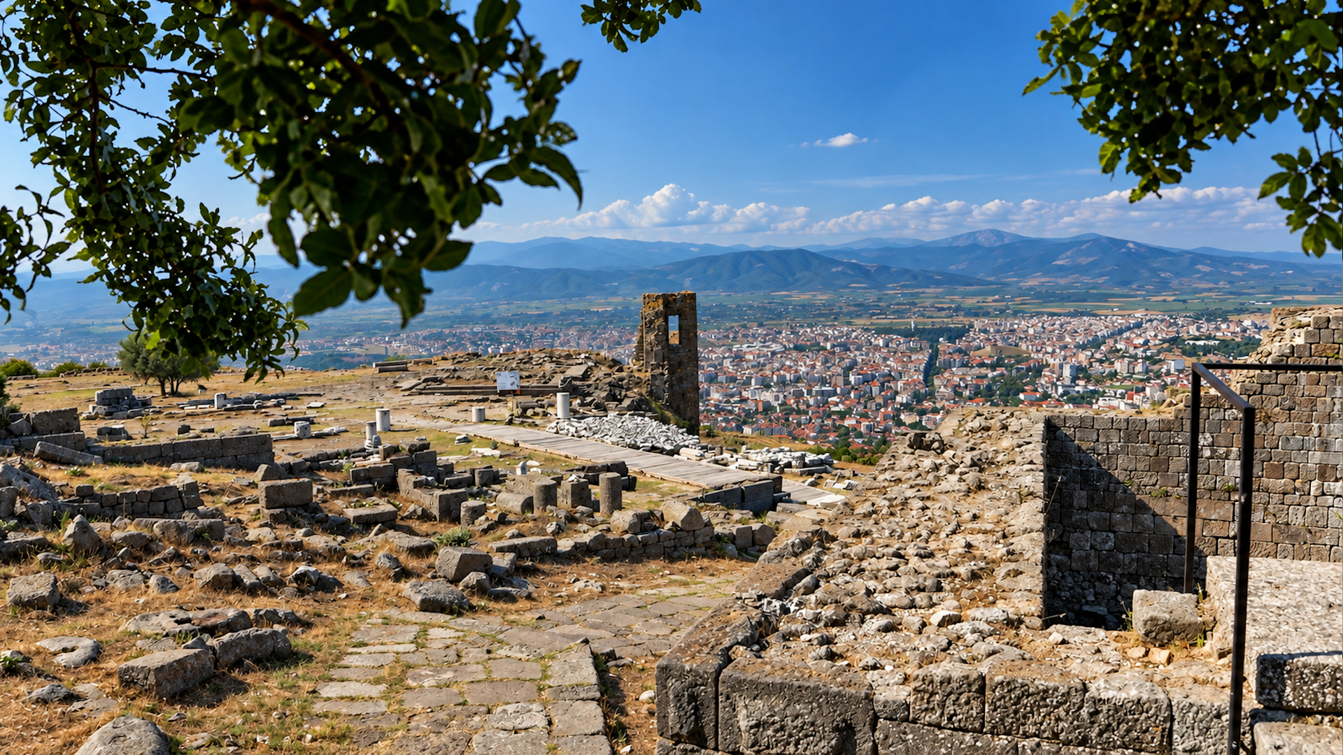Inside the great library and temples of ancient Pergamon