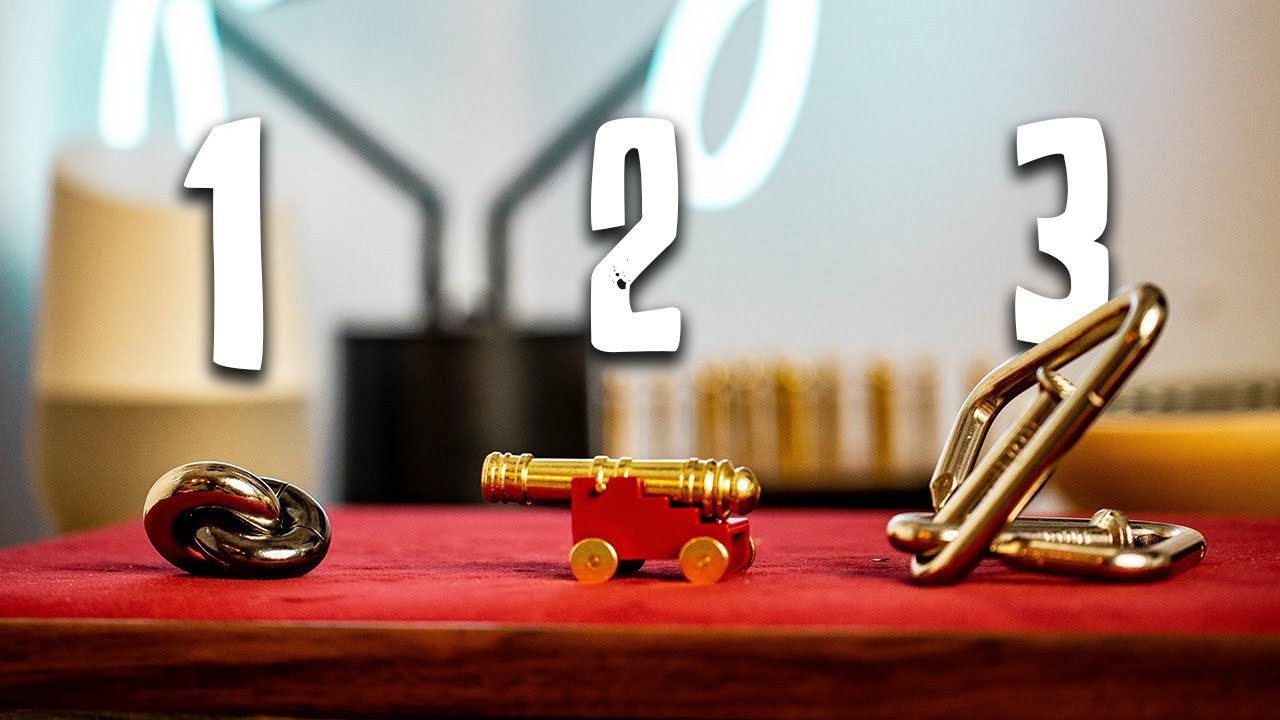 Solving the Canon, Donut & Nail Puzzles!!