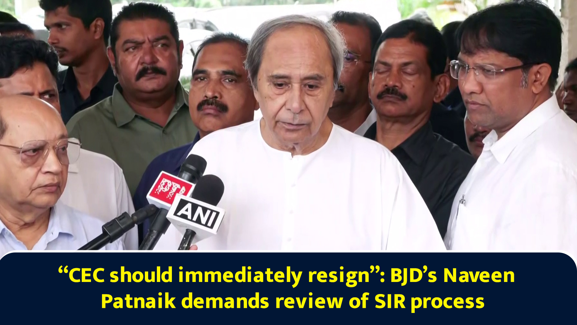 CEC should immediately resign: BJD's Naveen Patnaik demands review of ...