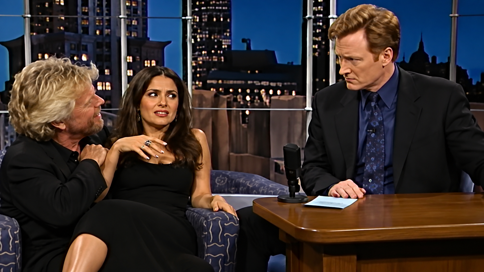 Touch her one more time... - Conan’s warning to Richard Branson stunned ...