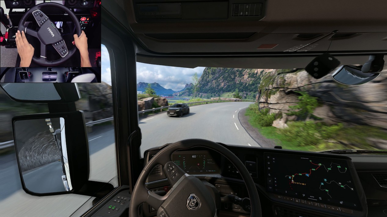 Scania Super performance test in Euro Truck Simulator 2