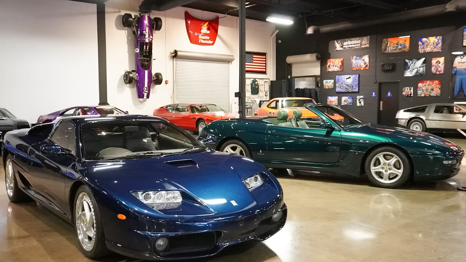 Inside a car collection hiding a Ferrari most people forgot