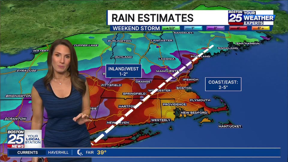 Mass. nor'easter futurecast: Timeline of impacts from powerful, multi ...