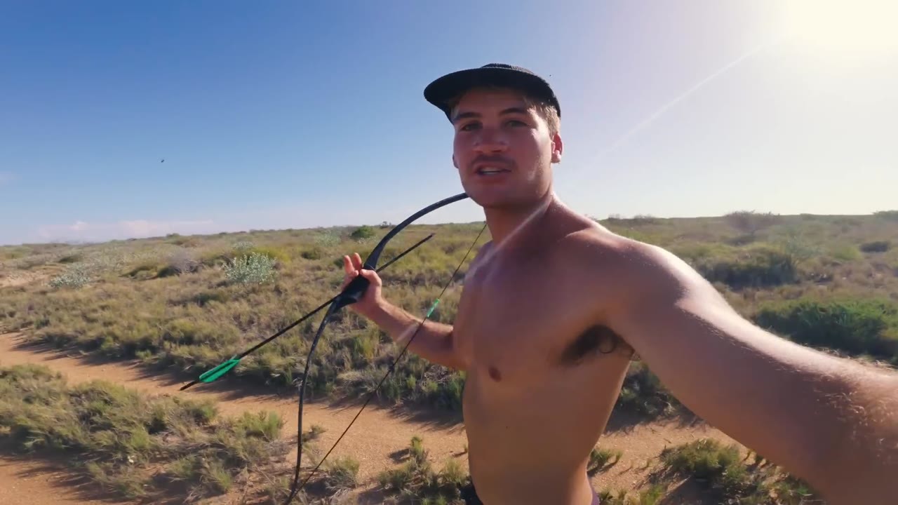 He hiked into remote Australia with only a bow and arrow… a sea snake ...