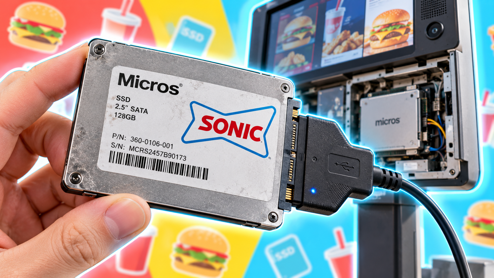 Sonic Drive-In OS - installing fast-food software on real hardware