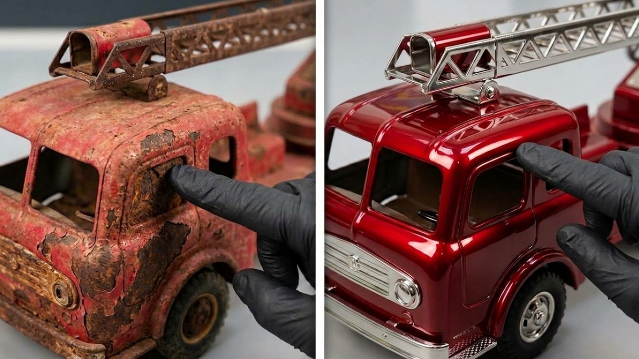 Rust to shine: Joustra fire truck