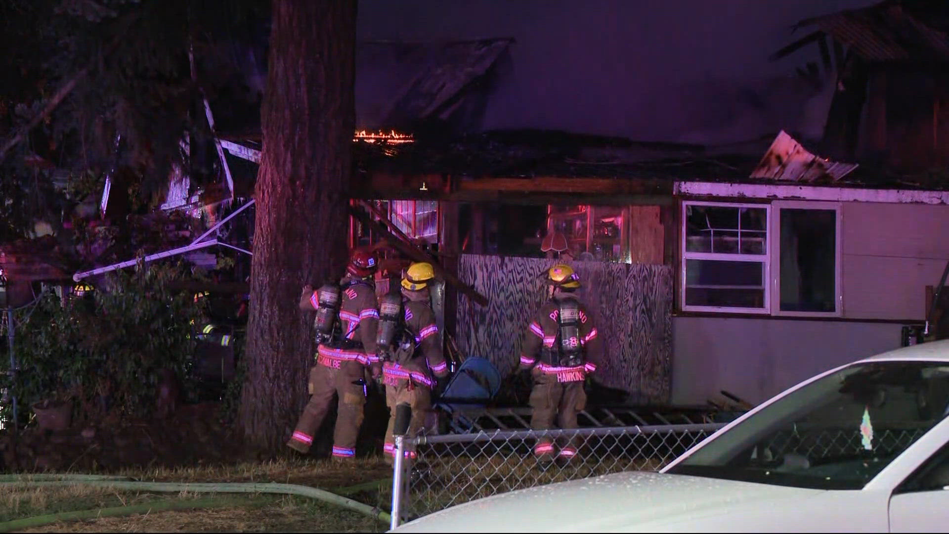 Fire destroys home in Southeast Portland