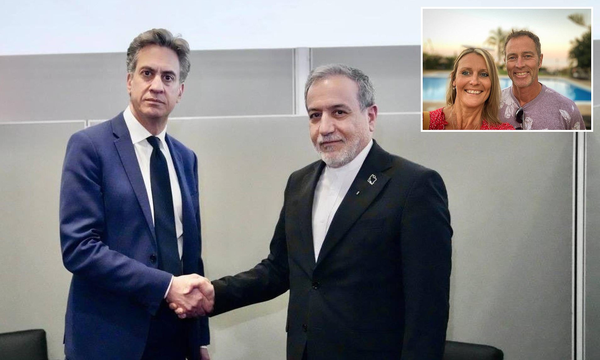 Ed Miliband condemned for shaking hands with Iran minister at ...