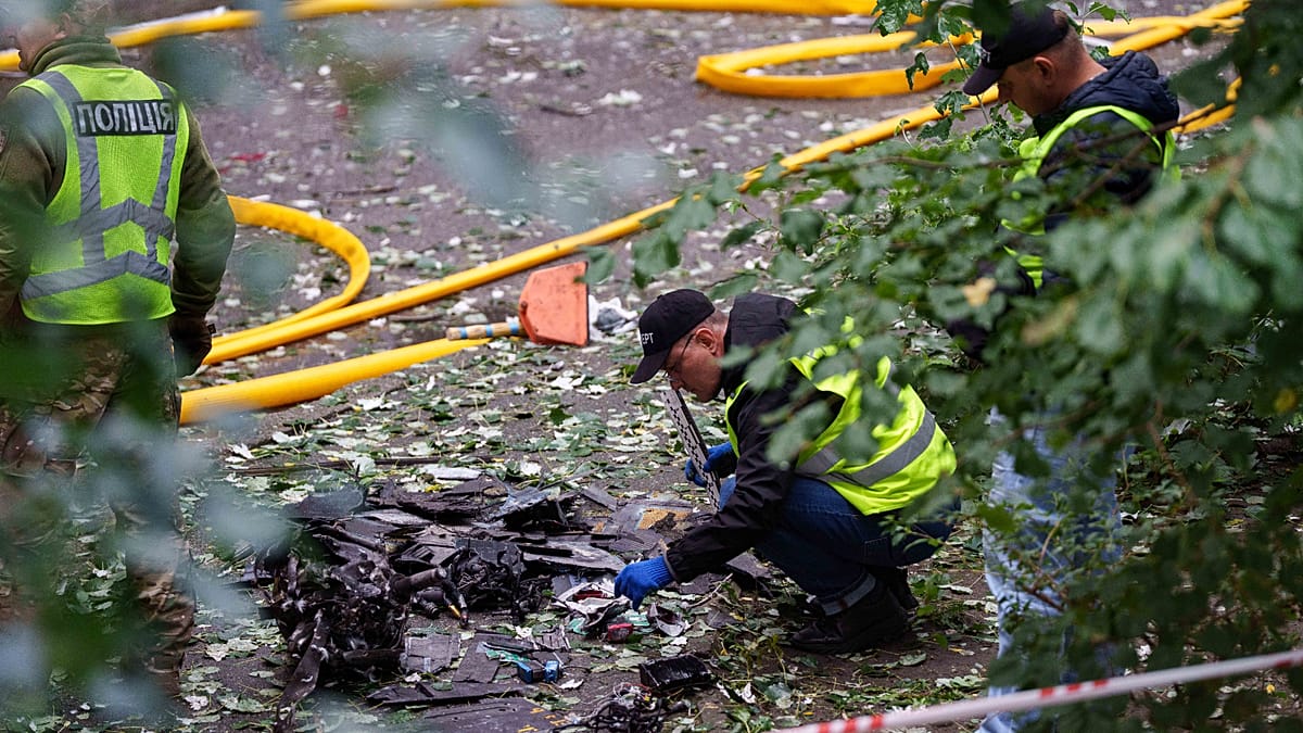 Ukraine: Russian drone barrage on Kyiv kills teenage boy and wounds 20 ...