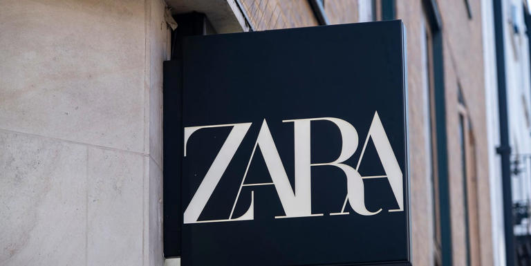 The cape sleeve dress is autumn's most flattering style: Zara's is £35 ...