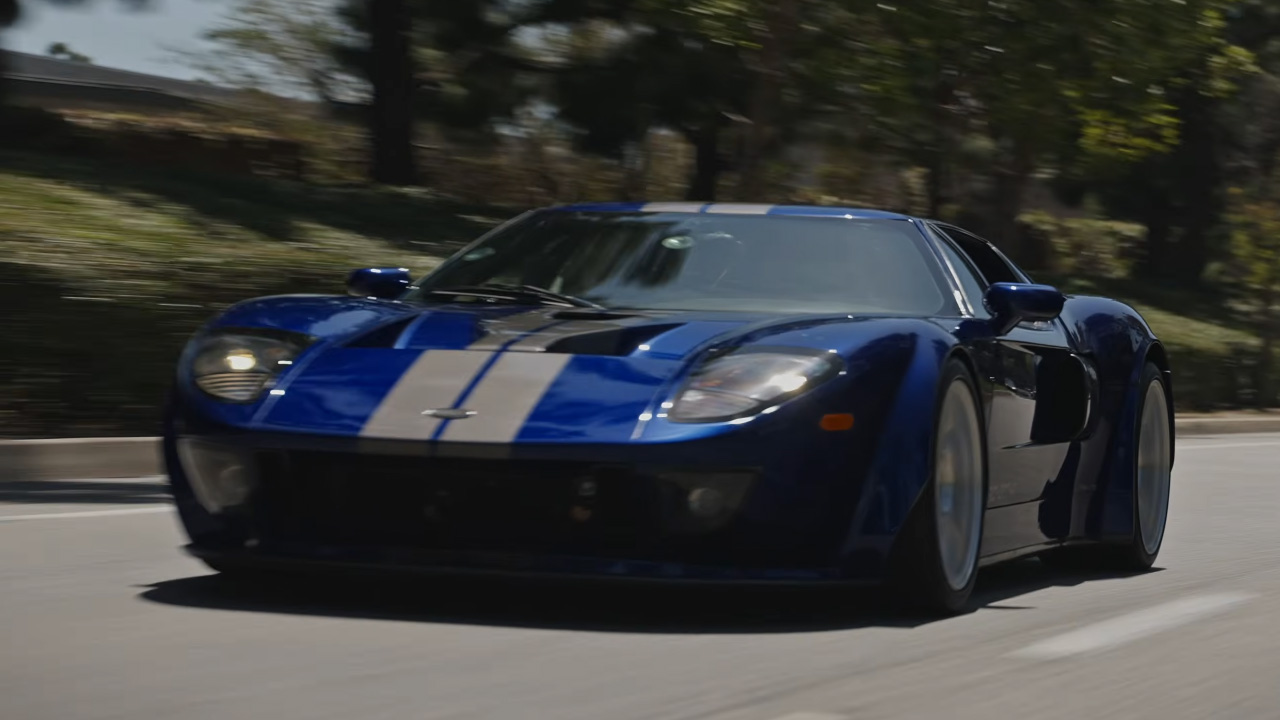 Custom widebody Ford GT-R built for 7,800 RPM