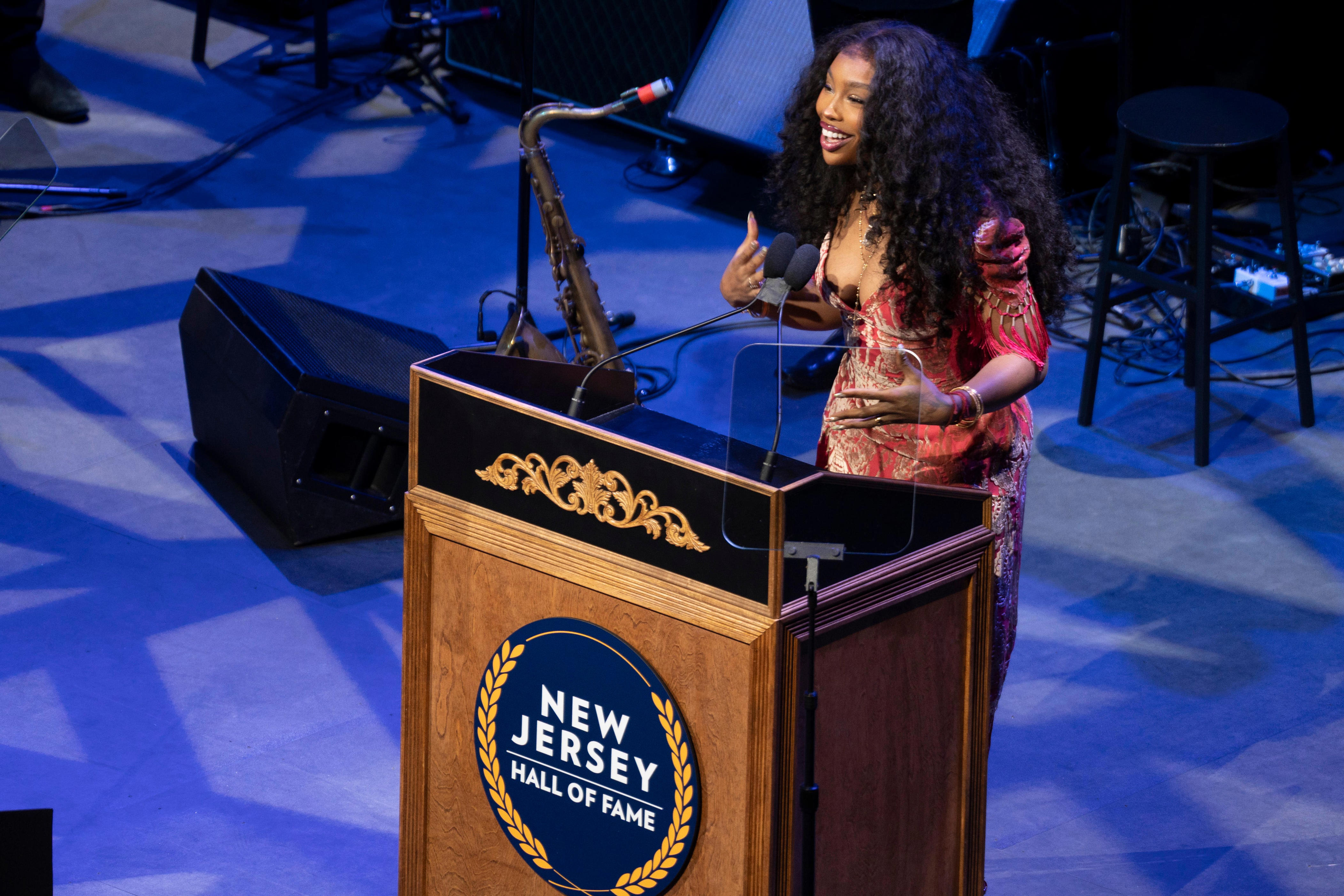 New Jersey Hall of Fame class of 2026: SZA, her parents, charm crowd