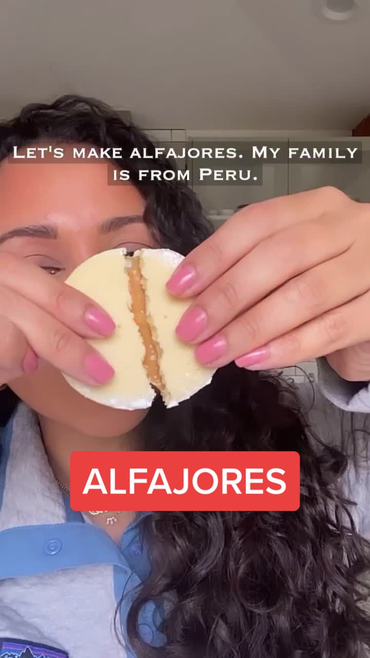 Alfajores, a Peruvian cookie favorite