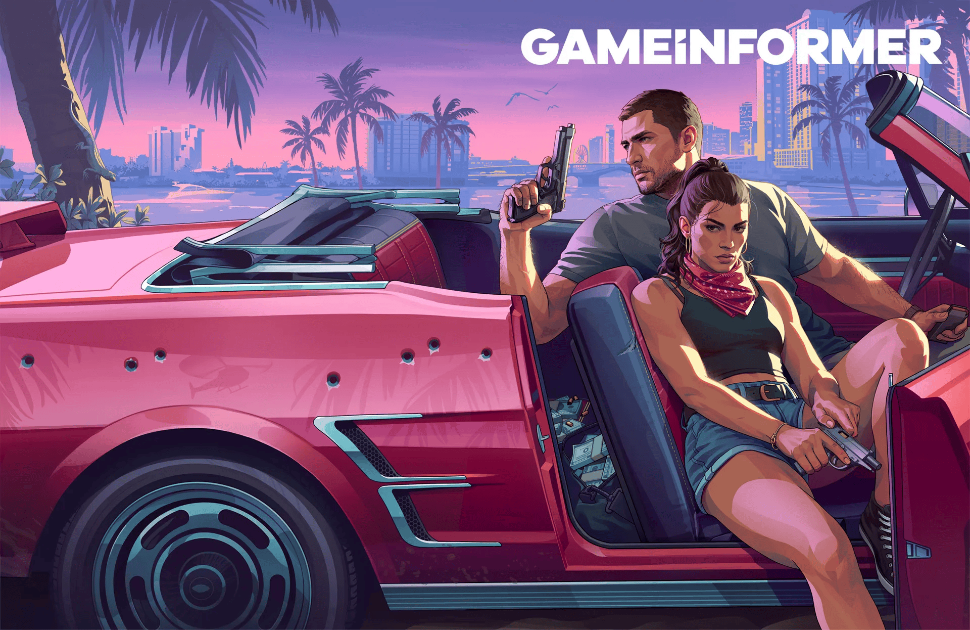 GTA 6 cover unveiled by Game Informer with new artwork, exclusive ...