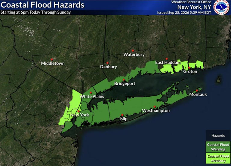 Nor’easter forecast: NYC to Boston facing coastal flooding, heavy rain ...