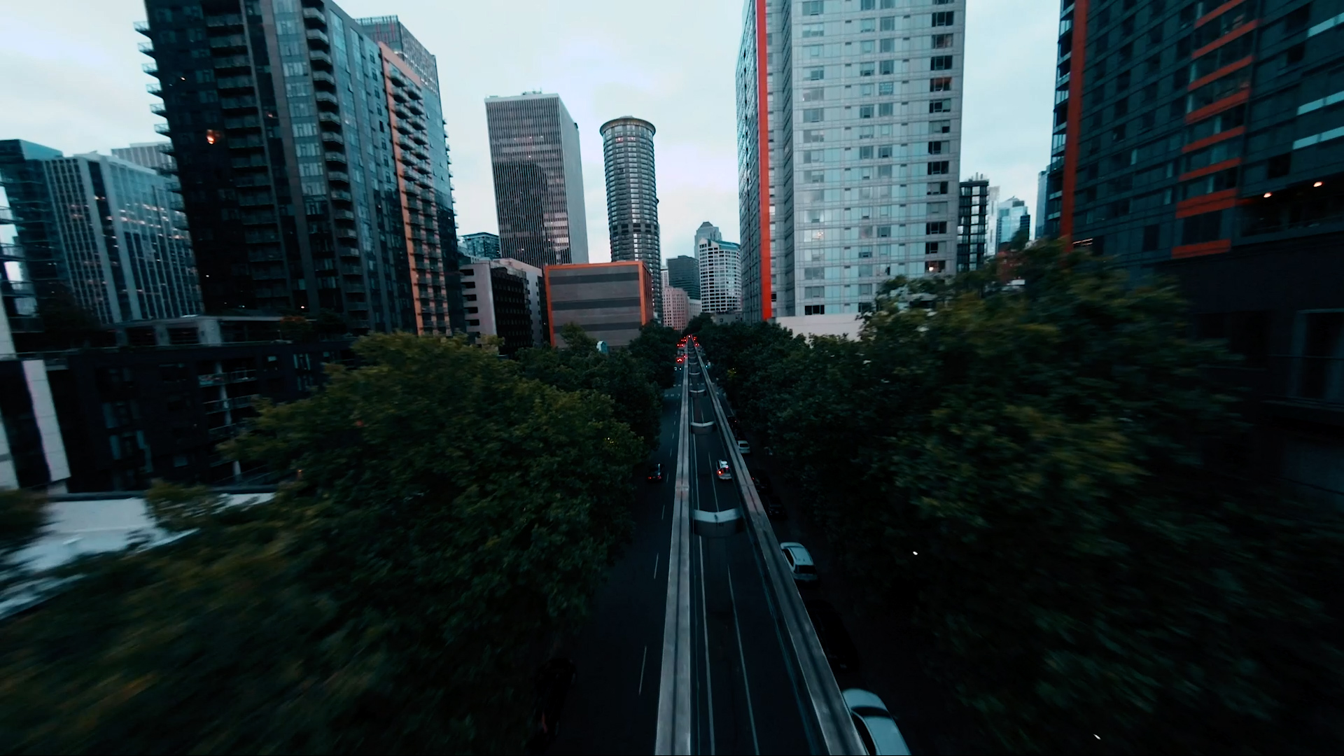 City tours captured by first person view drones, part 2