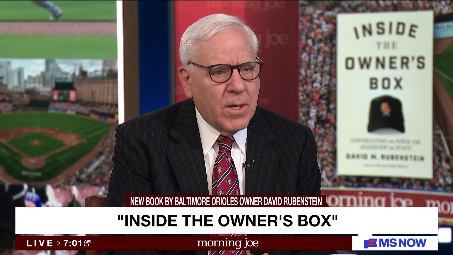 Baltimore Orioles owner David Rubenstein on his new book, 'Inside the ...