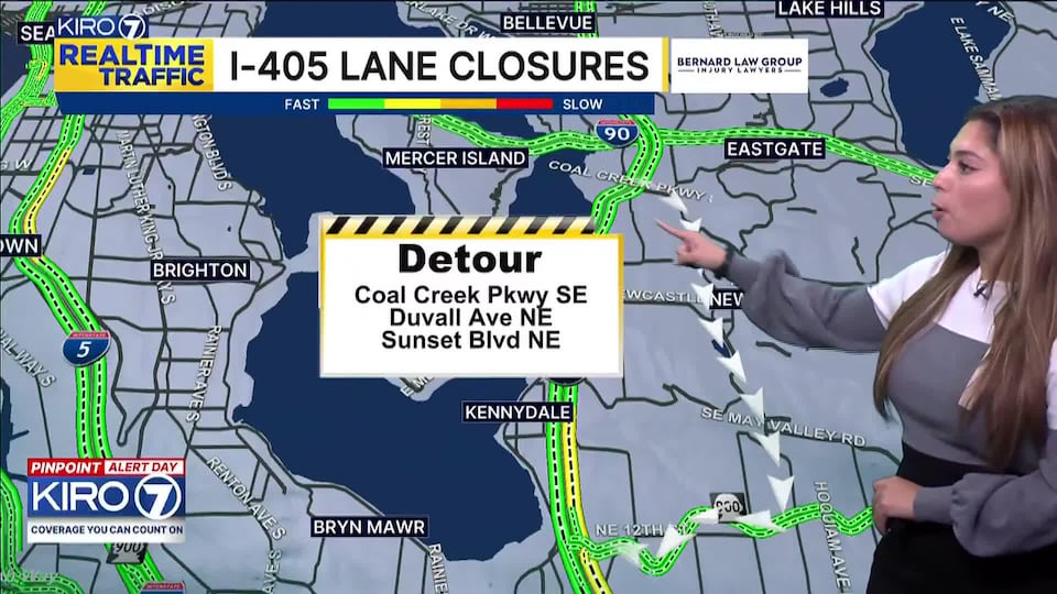 Weekend traffic round-up: Overnight I-405 lane closures planned for ...