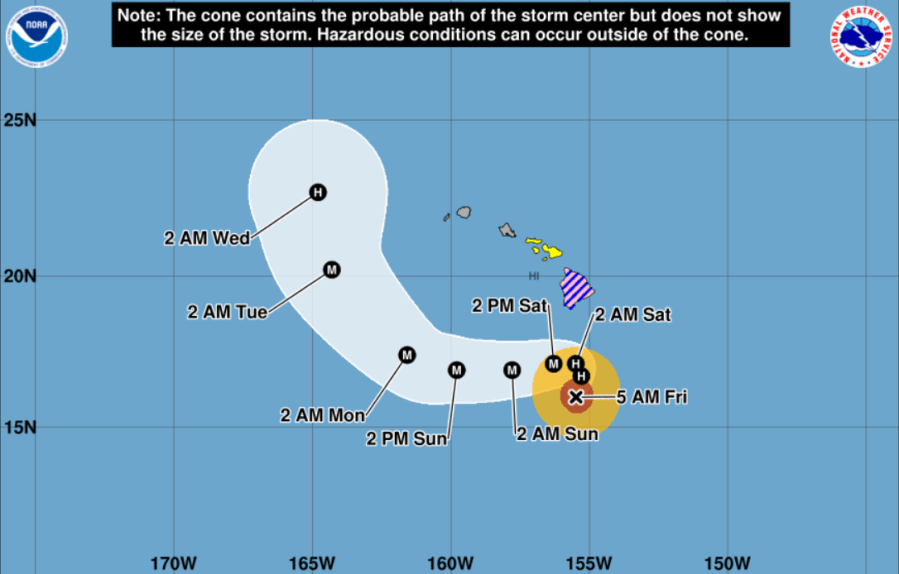 How to track updates as Hurricane Nolo approaches Hawai‘i