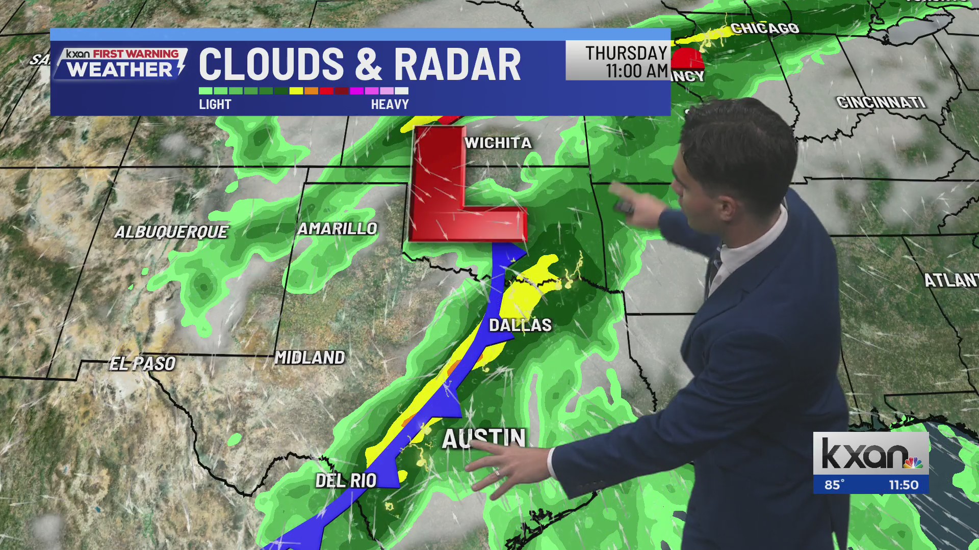 Pattern change on the way to Texas next week | KXAN weather forecast ...